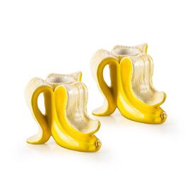 Candlestick - Banana Romance (2 pcs.) (210735) / Gadgets Decor Home & Kitchen