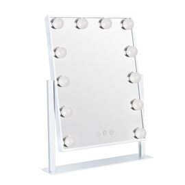 Gillian Jones - LED Light Hollywood Mirror White / Beauty Tools & Accessories Makeup