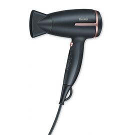 Beurer - HC 25 Travel Hair Dryer 1600 W Black - 3 Years Warranty / Beauty Εργαλεία Μαλλιών Περιποίηση Μαλλιών