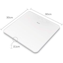 Beurer - GS 225 – Glass Digital Scale - 5 Years Warranty / Home and Kitchen Κουζίνα Σπίτι & Κουζίνα