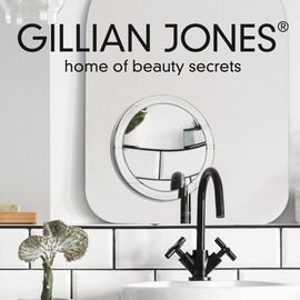 Gillian Jones - Round Mirror in Acrylic w.  Suction disc and 15x Magnification / Beauty Αξεσουάρ Ομορφιάς Γυναικεία Περιποίηση