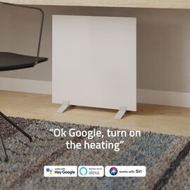Hombli - Smart Infrared Heatpanel 350W White Metal / Home and Kitchen Συσκευές Σπίτι & Κουζίνα