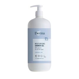 Derma - Family Moisturising Shower Gel 1000 ml / Beauty Ντους Μπάνιο & Σώμα