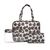 Gillian Jones - 3-piece cosmetic bag set - Palm print / Beauty Tools & Accessories Makeup