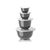 Rosti - NEW Margrethe bowls, Set of 4 + lids -  Carbon black / Home and Kitchen Κουζίνα Σπίτι & Κουζίνα