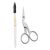Tweezerman - Brow Shaping Scissors & Brush / Beauty Tools & Accessories Makeup