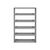 House Doctor - Shelving unit, HDUse - Light grey - l: 80 cm, h: 128 cm, d: 22 cm / Home and Kitchen Αποθήκευση Σπίτι & Κουζίνα