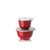 Rosti - NEW Margrethe bowls, Set of 2 + lids - Red / Home and Kitchen Κουζίνα Σπίτι & Κουζίνα