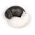Kikkerland - Purrfect Salt & Pepper Shakers - Black and White - 8.25 cm x 3.75 cm x 6.5 cm / Home and Kitchen Kitchen Home & Kitchen