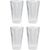 Stelton - Pilastro Drinking Glass 0.35 L (4 pcs) / Home and Kitchen Κουζίνα Σπίτι & Κουζίνα