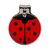 Kikkerland - Ladybug Nail Clipper - 4.25 cm x 5.25 cm x 1.5 cm / Beauty Tools & Accessories Makeup