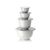 Rosti - Margrethe Bowls - Set of 4 + Lids (White) / Home and Kitchen Κουζίνα Σπίτι & Κουζίνα