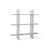 Kids Concept - Wall Shelf 3 Level STAR - Grey - 0x15x70 cm / Home and Kitchen Αποθήκευση Σπίτι & Κουζίνα