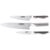 Global - Classic 3 Piece Knife Set with Fluted Cooks Knife (G-773889) / Home and Kitchen Κουζίνα Σπίτι & Κουζίνα