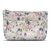 Gillian Jones - 3-room cosmetic bag - Rose flowerprint / Beauty Tools & Accessories Makeup