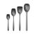 Rosti - NEW Classic kitchen spoons, Set of 4 - Carbon black / Home and Kitchen Κουζίνα Σπίτι & Κουζίνα
