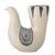Bloomingville - Trudy Vase H19 cm - White Stoneware / Home and Kitchen Decor Home & Kitchen