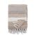 Creative Collection - Isnel Recycled Cotton Throw 160x130 cm - Nature / Home and Kitchen Kitchen Home & Kitchen