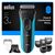 Braun - Series 3+ Electric Shaver with Beard Trimmer Attachment, Wet & Dry - 3010BT - Blue / Health and Personal Care Κουρευτικές & Ξυριστικές Ανδρική Περιποίηση