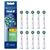 Oral B - Oral-B Pro Cross Action Toothbrush Heads - White - 10 Counts / Health and Personal Care Oral Care Personal Care
