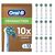 Oral B - Pro Cross Action Toothbrush Heads - White - 12 Counts / Health and Personal Care Υγιεινή Στόματος Προσωπική Φροντίδα
