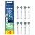 Oral B - Pro Cross Action Toothbrush Heads - White - 8 Counts / Health and Personal Care Υγιεινή Στόματος Προσωπική Φροντίδα