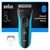 Braun - Series 3+ Electric Shaver, Precision Trimmer, Wet & Dry, 3040S - Blue / Health and Personal Care Κουρευτικές & Ξυριστικές Ανδρική Περιποίηση