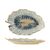 Bloomingville - Dorreen Serving Plate - Blue - Stoneware / Home and Kitchen Decor Home & Kitchen