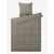 Juna - Bæk&Bølge Bed Linen 140x200 cm - Black & Sand / Home and Kitchen Bedding Home & Kitchen