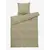 Juna - Bæk&Bølge Bed Linen 140x200 cm - Green & Soft Pink / Home and Kitchen Bedding Home & Kitchen