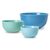 Lyngby Porcelæn - Rhombe Color Bowl Blue - Set of 3 / Home and Kitchen Κουζίνα Σπίτι & Κουζίνα