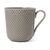 Lyngby Porcelæn - Rhombe Earth Mug With Handle 39 cl - Clay / Home and Kitchen Kitchen Home & Kitchen