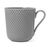 Lyngby Porcelæn - Rhombe Earth Mug With Handle 39 cl - Slate / Home and Kitchen Κουζίνα Σπίτι & Κουζίνα