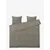 Juna - Bæk&Bølge Bed Linen 200x220 cm - Black & Sand / Home and Kitchen Bedding Home & Kitchen