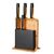 Fiskars - FunctionalForm Knife Block with 5 Knives - Bamboo / Home and Kitchen Κουζίνα Σπίτι & Κουζίνα
