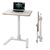 LEITZ - Sit/standing desk Ergo Small foldable white / Home and Kitchen Αταξινόμητα (Σπίτι & Κουζίνα) Σπίτι & Κουζίνα