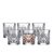 Lyngby Glas - Crystal Melodia Water Glass - 23 cl - Set of 6 / Home and Kitchen Κουζίνα Σπίτι & Κουζίνα