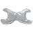Save My Face - Cover for La Petite 100% Silk Silver / Beauty Face Face Care