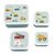 A little lovely company - Lunch & Snack Box Set - Vehicles / Home and Kitchen Kitchen Home & Kitchen