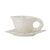 Bloomingville - Shellie Cup with Saucer - White - Stoneware / Home and Kitchen Kitchen Home & Kitchen