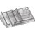 Desk Organizer Clear/Black (86253908) / Home and Kitchen Αποθήκευση Σπίτι & Κουζίνα