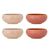 Bloomingville - Roselyn Bowl - Rose - Set Of 4 - Stoneware / Home and Kitchen Αταξινόμητα (Σπίτι & Κουζίνα) Σπίτι & Κουζίνα