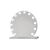 Glow Up - Makeup Artist Mirror - Round w. 12 LED Lamps - White / Beauty Αταξινόμητα (Ομορφιά)