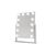 Glow Up-  Makeup Artist Mirror - Square Tilt w. 12  LED Lamps - White / Beauty Αταξινόμητα (Ομορφιά)