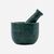 House Doctor - Arb Mortar with Pestle - Ø10 cm - Dark Green / Home and Kitchen