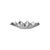 House Doctor - Bowl HDFlood - Brushed silver finish / Home and Kitchen