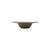 House Doctor - Pasta plate, HDPleat - Grey/Brown - h: 6 cm, dia: 26 cm / Home and Kitchen