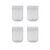 House Doctor - Rich Glass - H11 cm - Clear - Set of 4 / Home and Kitchen