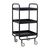 House Doctor - Roll Trolley - L42 cm, W38 cm, H85 cm - Black / Home and Kitchen