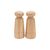 House Doctor - Salt and pepper grinder, HDWardha - Oak - h: 17 cm, dia: 7 cm / Home and Kitchen